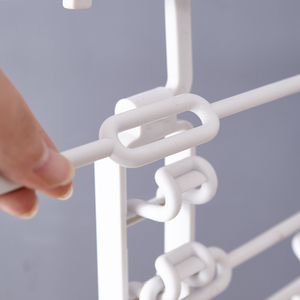 <strong>Multi</strong> Layer <strong>Folding</strong> Clothes Dress <strong>Hanger</strong> Non Slip Plastic Clip Magic <strong>Hangers</strong> for Pants - Product Image 6