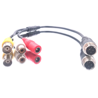 Câble adaptateur audio et vidéo pour caméra de bus, câble de transition pour connecteur d'aviation MDVR 4G GPS WIFI