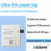 Etiqueta de Papel Ultrafina con Rastreador Bluetooth IOS, Sin Tarjeta SIM, Etiqueta Inteligente de Localización para Carteras, Llaves, Maletas y Bolsos