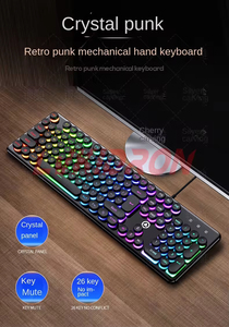 Mechanical Feel <b>Keyboard</b> ABS Wired RGB Backlit Gaming <b>Keyboard</b> for PC Laptop <b>Tablet</b> <b>Keyboard</b> - Product Image 4