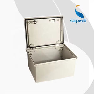 Caja de Fibra de Vidrio SAIPWELL CE IP66, Caja de Distribución Impermeable IP67, Caja de Fibra de Vidrio SMC FRP, Gabinete de Poliéster - Product Image 5