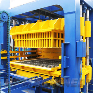 QT15-15 tự động áp lực thủy lực khối bê tông Máy làm gạch xi măng dây chuyền sản xuất với <span class=keywords><strong>Cutter</strong></span> & Splitter - Product Image 6