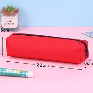 Estuche Escolar Personalizado con Logotipo OEM, Bolsa para Lápices de Tela Oxford con Cierre, Estuche para Lápices de Colores, Estuche Personalizado para Bolígrafos - Product Image 1