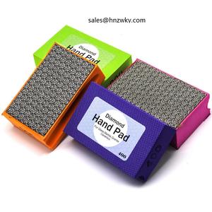 Tamponi per lucidatura a mano elettrolitici diamantati da 95*55mm tamponi per lucidatura in marmo tamponi per mani in granito lucidatura del vetro - Product Image 6