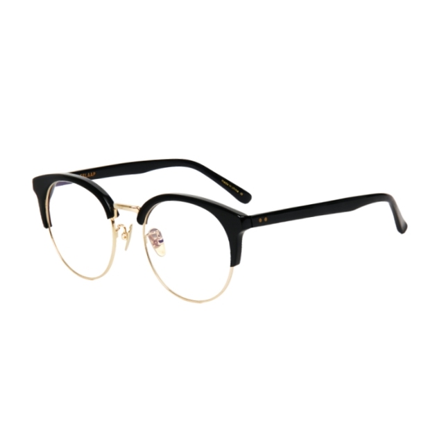 Classic Acetate Metal Circular Optical Eyeglass Frame, Business Style, Stable Texture, Can Be Customizable Wholesale Jnloo RENE