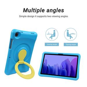 HGD para Ssamsung Tab A7 10,4 "2020/<span class=keywords><strong>2022</strong></span> (2/T505/T509) Funda <span class=keywords><strong>de</strong></span> espuma EVA a prueba <span class=keywords><strong>de</strong></span> golpes con soporte para los dedos en la parte posterior - Product Image 3