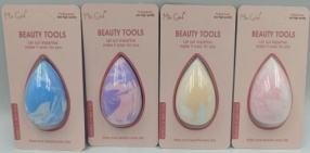 Esponja de Maquillaje Mia Gel, Forma de Lágrima Azul, Herramienta de Belleza Lavable para Aplicación Facial - Product Image 3