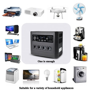 สถานีชาร์จพกพา 220v EU UK US Warehouse 110v 2000wh  สถานีไฟฟ้าสำรองฉุกเฉินสำหรับระเบียง 1000w 2000w - Product Image 1