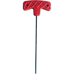 ประแจหกเหลี่ยมสวิมแคร์ อัลเลน 10 นิ้ว 1/4 นิ้ว หัวหกเหลี่ยมสีแดง ด้ามจับพลาสติกแบบตัว T อุปกรณ์ยึดผ้าคลุมสระว่ายน้ำ - Product Image 1