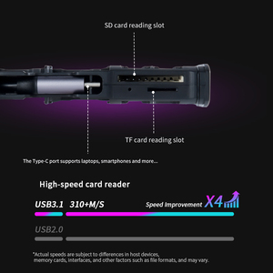 2 in 1 Memory <strong>Card</strong> Reader Storage Case 5Gbps High Speed Flash Reading IP54 Waterproof Multi Slot Box for SD TF <strong>Card</strong> - Product Image 6
