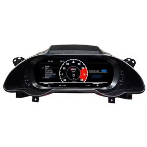 Bosstrar 12.3 pouces LCD voiture <span class=keywords><strong>compteur</strong></span> de <span class=keywords><strong>vitesse</strong></span> numérique pour AUDI A5 2009-2016 Auto numérique GPS <span class=keywords><strong>compteur</strong></span> de <span class=keywords><strong>vitesse</strong></span> cluster tableau de bord numérique - Product Image 1