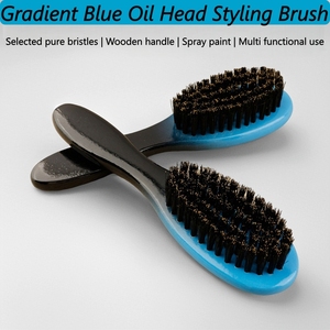 แปรงจัดแ<span class=keywords><strong>ต</strong></span>่งทรงผมสำหรับผู้ชายแบบมืออาชีพ - สำหรับจัดแ<span class=keywords><strong>ต</strong></span>่งทรงหนวดเคราและ<span class=keywords><strong>ผม</strong></span>เรียบแบบวินเทจ ดีไซน์ทนทาน - Product Image 1