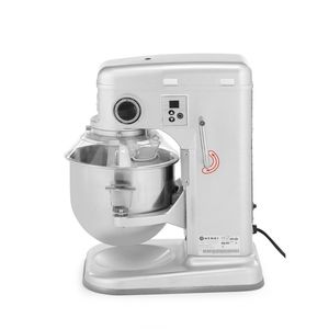 Amasadora Comercial HENDI de 7L, Plateada, Serie Kitchen Line, 220-240V/650W, 317x440x(H)490mm - Product Image 1