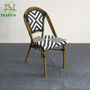 Fournisseur en gros <span class=keywords><strong>de</strong></span> meubles <span class=keywords><strong>de</strong></span> jardin d'extérieur Chaise en rotin pour café Petite <span class=keywords><strong>taverne</strong></span> Chaise <span class=keywords><strong>de</strong></span> jardin pour restaurant d'extérieur - Product Image 5