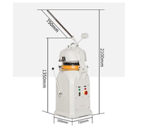 Diviseur de pâte automatique commercial pour bagels, coupe-pâte 250 kg/h, moteur 0,75 kW pour restaurants et hôtels