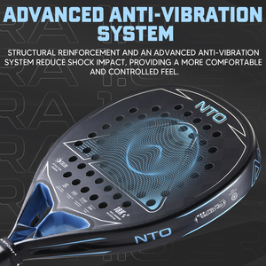 <span class=keywords><strong>2025</strong></span> Ama thể thao Nhà sản xuất chuyên nghiệp công nghệ mới chất lượng cao biểu tượng tùy chỉnh 18K sợi carbon kim cương hình dạng quần vợt padel vợt - Product Image 4