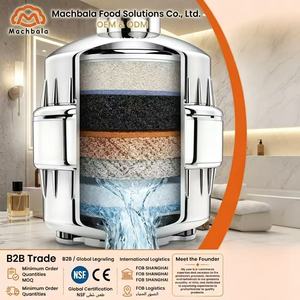 Filtro <span class=keywords><strong>de</strong></span> Ducha <span class=keywords><strong>de</strong></span> Carbón Activado <span class=keywords><strong>de</strong></span> Alto Rendimiento con 15 Etapas <span class=keywords><strong>de</strong></span> Filtración que Elimina el Cloro y las Sustancias Nocivas <span class=keywords><strong>para</strong></span> Uso Doméstico - Product Image 5