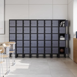 Tủ khóa thép 66 inch thương mại với 5 cửa có thể khóa và kệ có thể điều chỉnh được chứng nhận CE để lưu trữ số lượng lớn tủ quần áo - Product Image 2