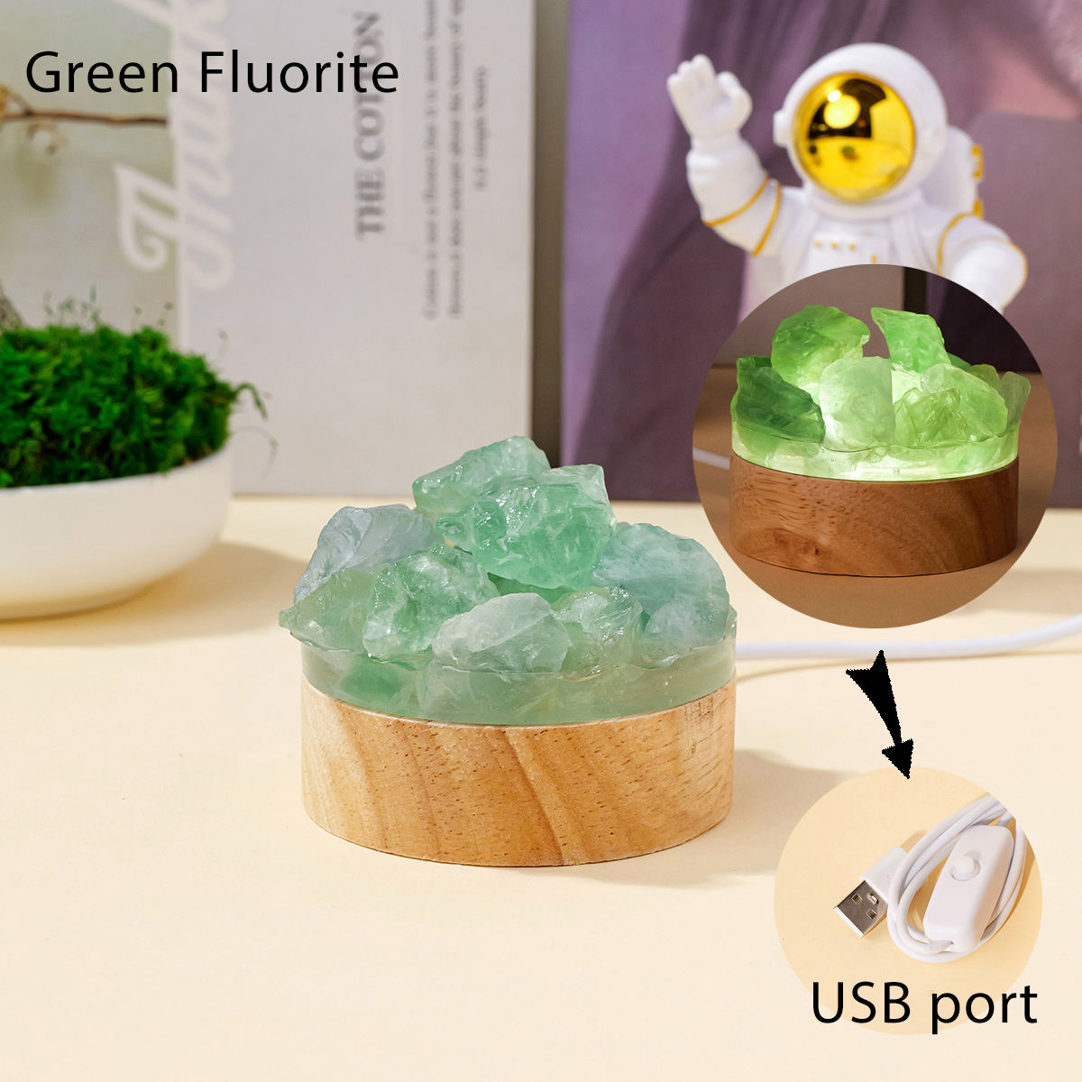 ฟลูออไรต์สีเขียว