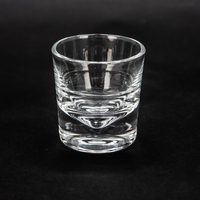 Verre à whisky à base lourde Verres à liqueur Jagermeister Bar Cocktail