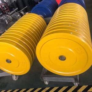 <span class=keywords><strong>Discos</strong></span> de <span class=keywords><strong>Pesas</strong></span> Bumper de Goma de Colores <span class=keywords><strong>para</strong></span> Gimnasio y Levantamiento de <span class=keywords><strong>Pesas</strong></span> - Product Image 4