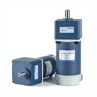 Moteur à engrenages CC monophasé compact et personnalisable à faible bruit, 6W-250W, avec contrôleur 12V et protection IP54 pour portails automatiques - Vente chaude