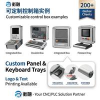 Caja de Control Cantilever con Pantalla Táctil CNC de 7 Pulgadas, Sistema de Suspensión para Máquinas Herramienta, Interfaz Hombre-Máquina