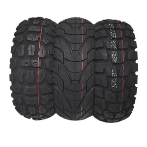 Neumático inflable de carretera para rueda delantera de scooter eléctrico de 10 pulgadas, 80/65-6, con cubo de rueda de goma - Product Image 1