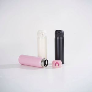 500ml Custom Logo Flip Lid Stainless Steel Vacuum <b>Insulated</b> Travel Tumbler <b>Mug</b> - Product Image 1