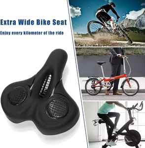 Angbow - <span class=keywords><strong>Asiento</strong></span> de Bicicleta Ancho y Cómodo de PU, Hueco, Grande, para Bicicleta de <span class=keywords><strong>Spinning</strong></span>, con Gel - Product Image 4