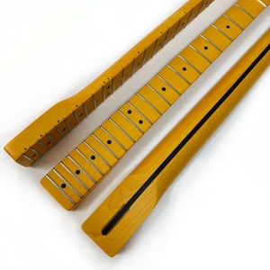 Mástil de guitarra TL de arce canadiense con diapasón de palisandro, 21 trastes, acabado satinado Nitro, orificio de afinación vintage de 8 mm y radio de 9.5 pulgadas - Product Image 4