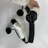 Bon prix 16A / 32A Type2 à Type2 Gun Cable EV Câble de charge Type2 Head Gun Charger Fast Charger Normal Cable