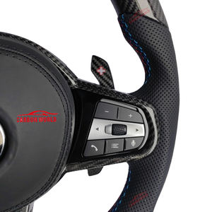 Volante de carbono para <span class=keywords><strong>BMW</strong></span> <span class=keywords><strong>CS</strong></span> F10 F20 F30 F36 X3 F25 X4 F26 G20 G30 G38 G80 G82 <span class=keywords><strong>M3</strong></span> F80 M4 F82 E82 E89 Volante deportivo - Product Image 5