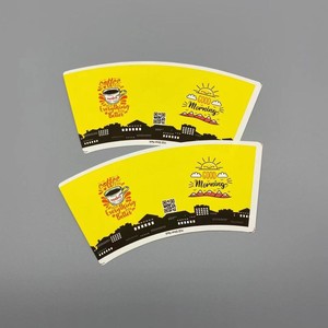 Vasos de Papel Impresos con Flexografía de Grado Alimenticio, Recubiertos de PE por Ambos Lados, para Snacks, Fideos y Ensaladas, Impresión Offset, Muestra Gratuita al por Mayor - Product Image 2