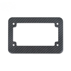 Cadre de plaque d'immatriculation de moto standard américain, vente en gros de cadres de plaque d'immatriculation de moto personnalisés en fibre de carbone - Product Image 6