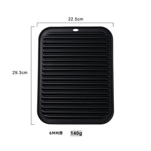 <b>Silicone</b> Drainage <b>Mat</b>, Table Heat-Resistant <b>Mat</b>, Non-Slip and Anti-Scald Table Pad, Kitchen Storage <b>Mat</b>, Clay Pot <b>Mat</b> Price - Product Image 4