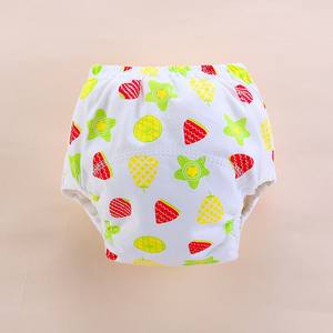 Culottes d'apprentissage pour bébés, couches/culottes pour garçons et filles, imperméables, imprimées, en coton, lavables, réutilisables, douces, prévention des fuites 3D, surface sèche - Product Image 1