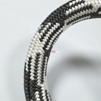 Corde Dyneema HT - Revêtement en polyester - Corde UHMWPE à double tressage - Cordon tressé UHMWPE - Corde de navigation UHMWPE haute résistance