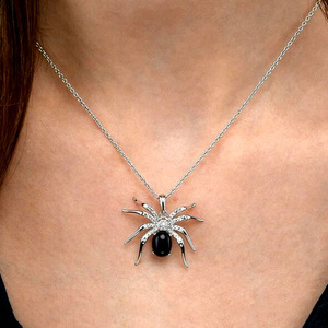 Collana con Ciondolo a Forma di Ragno per Donne, Stile Punk di Halloween, Gioiello di Moda per Uso Quotidiano, Idea Regalo - Product Image 3