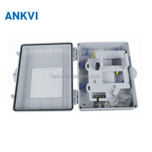 Boîtier de distribution de fibre optique 16 ports FQX-011 IP65 extérieur ABS à montage mural FTTH FDB - Product Image 1