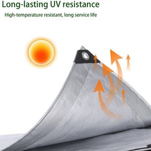 Bâche en PE résistante, imperméable et résistante aux UV, protégeant vos effets personnels des dommages toute l'année, bâche en polyéthylène, bâche en polyéthylène - Product Image 3