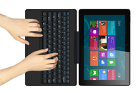 Ordinateur portable et tablette 2-en-1 de 10,1 pouces avec fixation magnétique et modèles à charnière