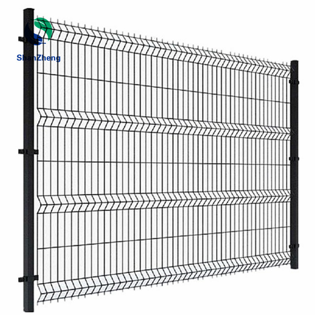 3D сварная проволочная Заборная панель для европейского рынка