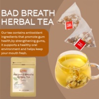 Tisane Détox Bio Chinoise Naturelle aux Herbes pour la Santé de la Rate et l'Élimination de l'Humidité, Contre la Mauvaise Haleine