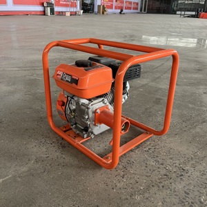 Prix d'usine : Vibrateur à béton portable à essence avec moteur intégré, idéal pour les projets de construction routière - Product Image 1