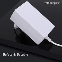 Alimentation électrique, prise européenne AU UK, 2,1 mm DC 12V 3A 36W, adaptateur secteur de bureau certifié FCC