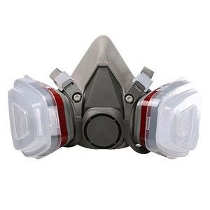 Masque demi-visage spécial anti-poussière et anti-gaz 6200 <span class=keywords><strong>pour</strong></span> pulvérisation de pesticides, produits chimiques, formaldéhyde et outils de décoration - Product Image 1