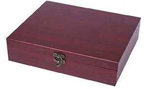 Ensemble d'ouvre-bouteille de <span class=keywords><strong>vin</strong></span>, ouvre-bouteille de <span class=keywords><strong>vin</strong></span> rouge manuel de 8 pièces avec étui en bois classique, tire-bouchon pour bouteilles de <span class=keywords><strong>vin</strong></span> - Product Image 6