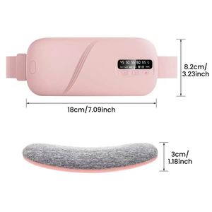 Nouvelle ceinture chauffante pour le bas-ventre avec chargement USB, appareil de compression chaude, chauffage, massage par vibration et affichage numérique - Product Image 5
