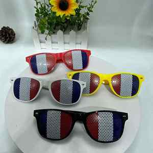 Commandes en gros de lunettes de soleil promotionnelles personnalisées avec logo pour événements d'entreprise, cadeaux d'entreprise, publicité, verres bleus miroir - Product Image 2